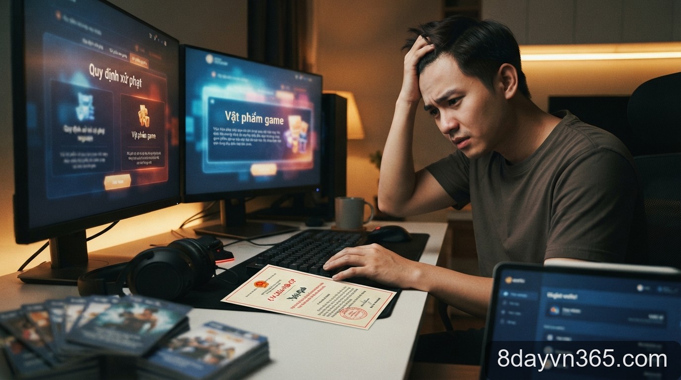 Cập nhật Nghị định 174/2026: Rủi ro pháp lý khi mua bán vật phẩm ảo trong game